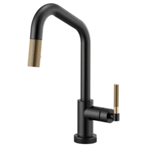 Brizo Matte Black/Luxe Gold Litze Pull-Down