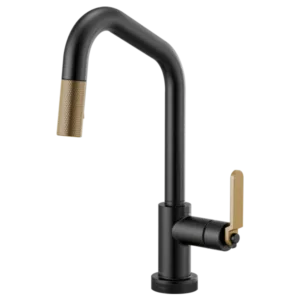 Brizo Matte Black/Luxe Gold Litze Pull-Down