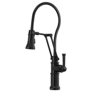 Brizo Matte Black Artesso® Articulating