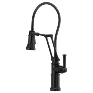 Brizo Matte Black Artesso® Articulating