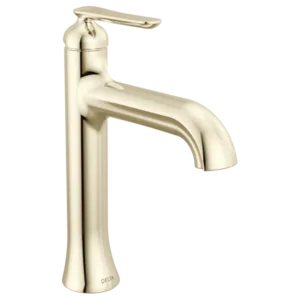 Delta Polished Nickel Bonacci™ Single Hole