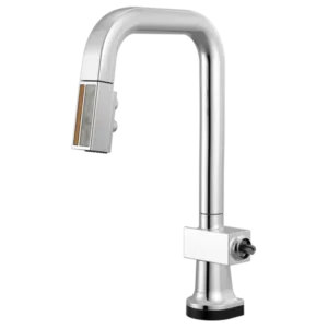 Brizo Polished Polished Chrome / Teak Wood Frank Lloyd Wright® Pull-Down