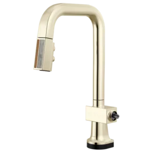 Brizo Polished Nickel / Wood Frank Lloyd Wright® Pull-Down