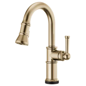 Brizo Luxe Gold Artesso Pull-Down Prep