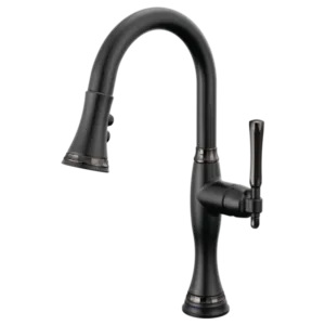 Brizo Matte Black / Brilliance Black Onyx The Tulham™ Kitchen Collection by Brizo® Pull-Down Prep