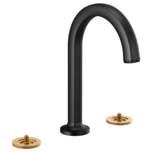 Brizo Matte Black Kintsu® Widespread