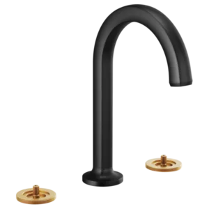 Brizo Matte Black Kintsu® Widespread