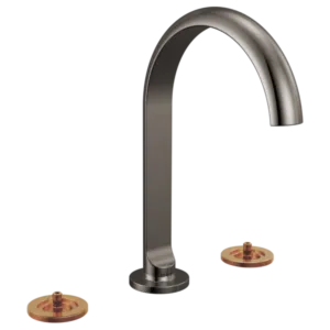 Brizo Brilliance Black Onyx Roccesco™ Widespread