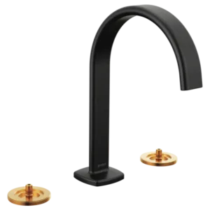 Brizo Matte Black Allaria® Widespread