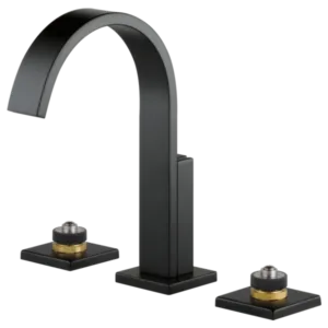 Brizo Matte Black Siderna® Widespread