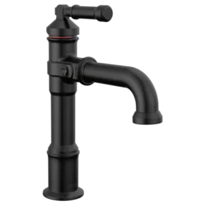 Delta Matte Black Broderick® Single Hole