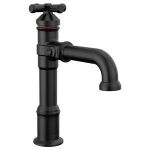 Delta Matte Black Broderick® Single Hole