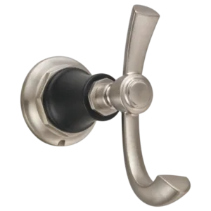 Brizo Luxe Nickel /Matte Black Rook® Robe / Utility Hook