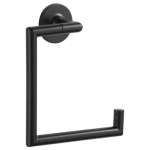 Brizo Matte Black Odin® Towel Ring