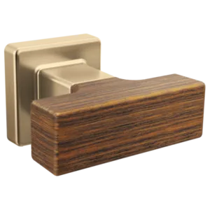 Brizo Luxe Gold / Wood Frank Lloyd Wright Drawer Knob