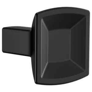 Brizo Matte Black Vettis® Drawer Knob