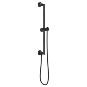 Brizo Matte Black Essential™ Shower Slide Bar