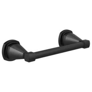 Delta Matte Black Stryke® Tissue Holder