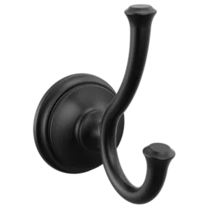 Delta Matte Black Cassidy® Robe / Utility Hook