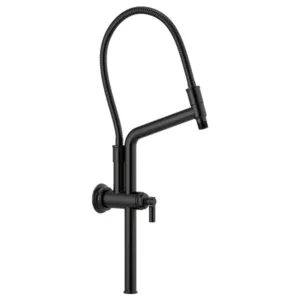 Brizo Matte Black Essential™ Shower Shower Arm
