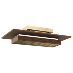 Brizo Luxe Gold / Wood Frank Lloyd Wright Shower Head