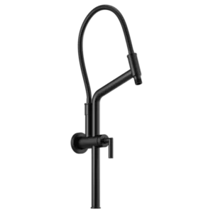 Brizo Matte Black Essential™ Shower Shower Arm