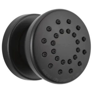 Brizo Matte Black Essential™ Shower Body Spray / Body Jet