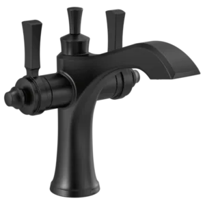 Delta Matte Black Dorval™ Single Hole