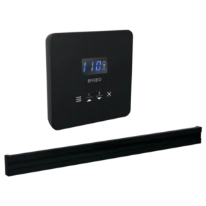 Brizo Matte Black Other Steam Control Kit Bilateral