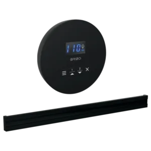 Brizo Matte Black Other Steam Control Kit Bilateral