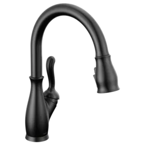Delta Matte Black Leland® Pull-Down