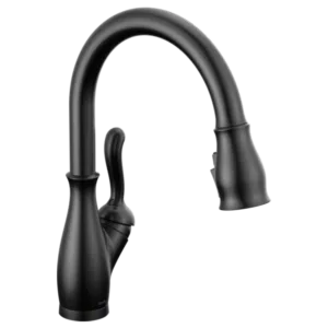 Delta Matte Black Leland® Pull-Down