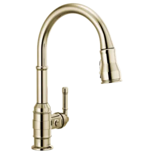 Delta Polished Nickel Broderick® Pull-Down