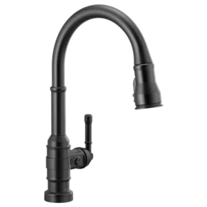 Delta Matte Black Broderick® Pull-Down