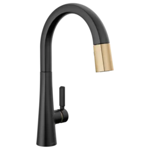 Delta Matte Black / Champagne Bronze Monrovia® Pull-Down