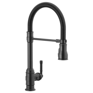 Delta Matte Black Broderick® Pull-Down