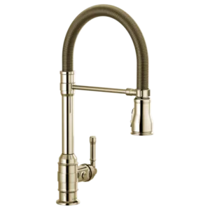 Delta Polished Nickel Broderick® Pull-Down