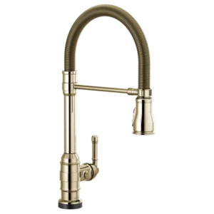Delta Polished Nickel Broderick® Pull-Down