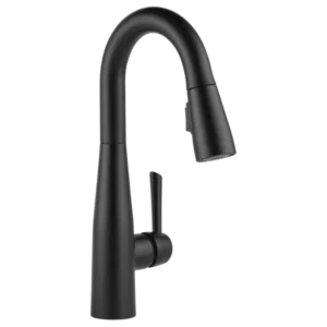 Delta Matte Black Essa® Pull-Down Prep