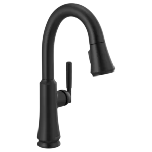 Delta Matte Black Coranto® Pull-Down Prep