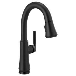 Delta Matte Black Coranto® Pull-Down Prep