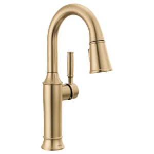 Delta  Champagne Bronze Renaldi Pull-Down Prep