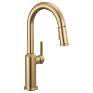 Delta Champagne Bronze Cordova Pull-Down Prep