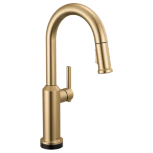 Delta Champagne Bronze Cordova Pull-Down Prep
