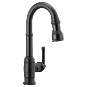 Delta Matte Black Broderick® Pull-Down Prep