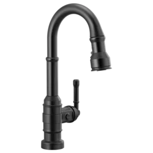 Delta Matte Black Broderick® Pull-Down Prep