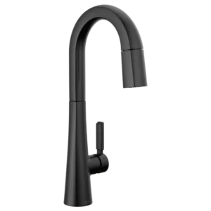 Delta Matte Black Monrovia® Pull-Down Prep