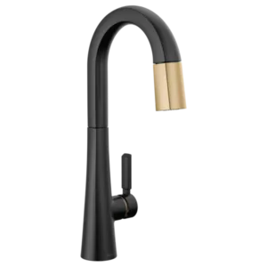 Delta Matte Black / Champagne Bronze Monrovia® Pull-Down Prep