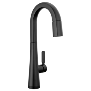 Delta Matte Black Monrovia® Pull-Down Prep