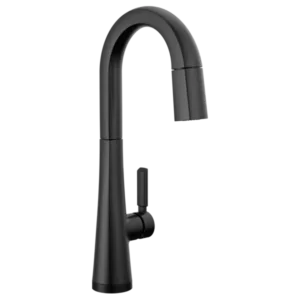 Delta Matte Black Monrovia® Pull-Down Prep